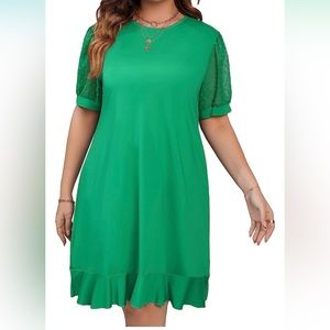 ShopWonder Green Dress Size XL